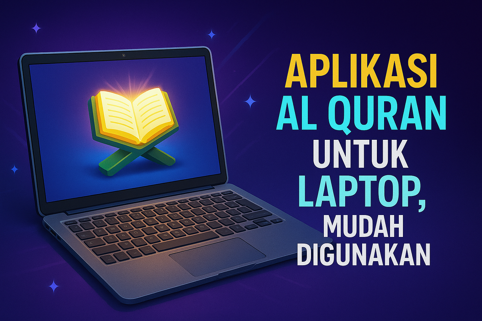 Aplikasi Al Quran untuk Laptop, Mudah Digunakan