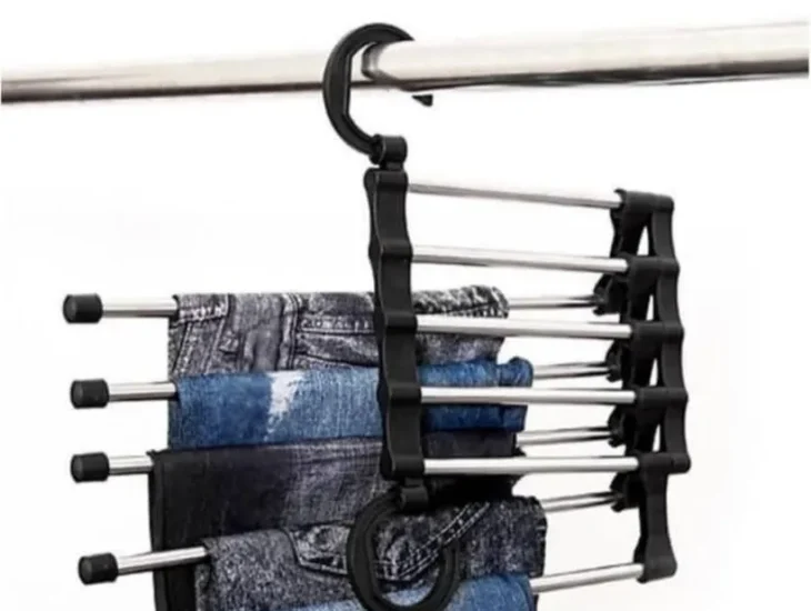 Gantungan baju indoor bahan besi
